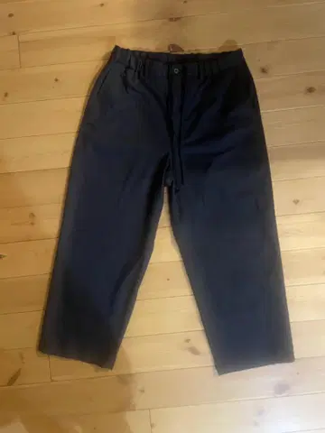 YOKO SAKAMOTO WIDE TROUSERS TWILL