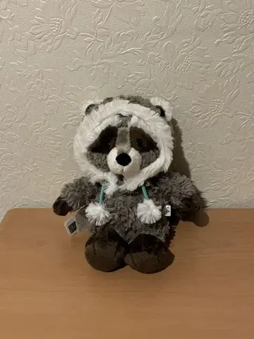 [익명 배송] nici 봉제 인형 아라이구마 라쿤 레노 25cm