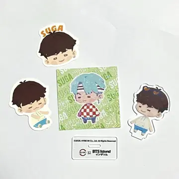 BTS Island 인더솜 스시로 SUGA 피크 아크릴 스탠드