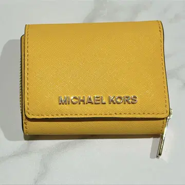 MICHEAL KORS 마이클코어스 접이식 지갑 옐로우 컬러