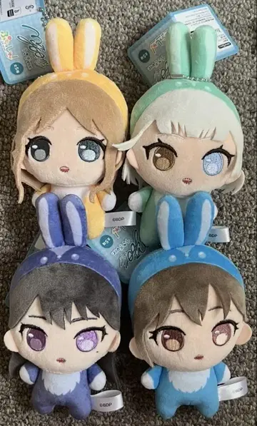 BanG Dream!  토끼 ver. 4세트