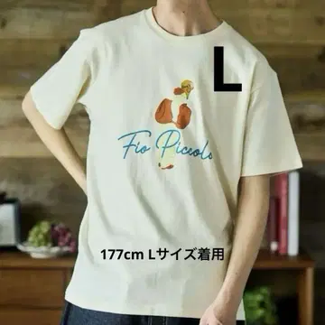 GBL 붉은 돼지 티셔츠 피콜로사 설계 주임 피오 2025 L 사이즈