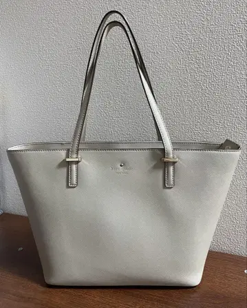 kate spade 가죽 토트백 그레이지