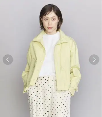 BY 코튼 나일론 숏 블루종