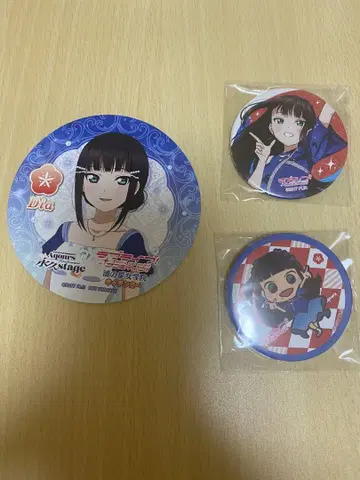 러브라이브! 선샤인!! 쿠로사와 다이아 캔뱃지 코스터