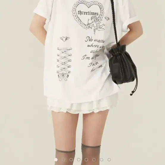 トップス threetimes cupid box tee pink S THREETIMES | 쓰리타임즈 threetimes cupid box tee - pink S on