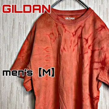 C904 [ GILDAN ] 반팔 티셔츠 [ M ] 오렌지