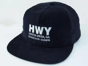새상품급 HWY US 산겐자야 Hawg Corduroy Cap 캡