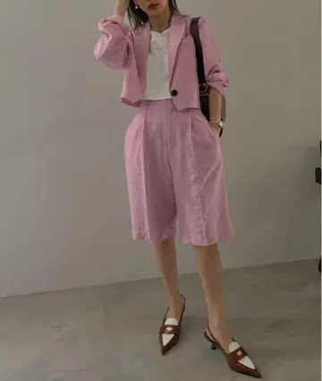 아메리 웨이브 라인 재킷 세트