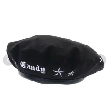 CANDY STRIPPER 블랙 베레모 F 사이즈