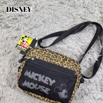 새상품급 DISNEY 숄더백 레오파드 미키마우스