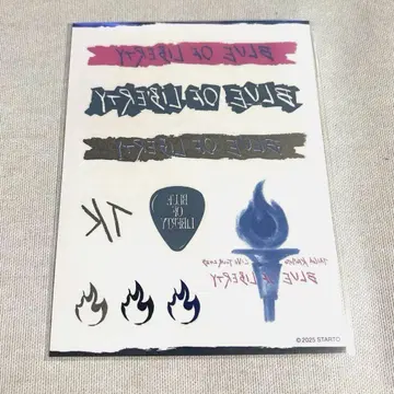 BLUE OF LIBERTY 바디 씰 SixTONES 교모토 다이가