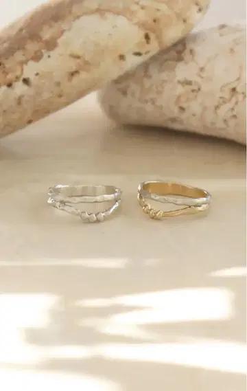 Emiru Layerd 2tone ring 에밀 액세서리 사이즈 7호