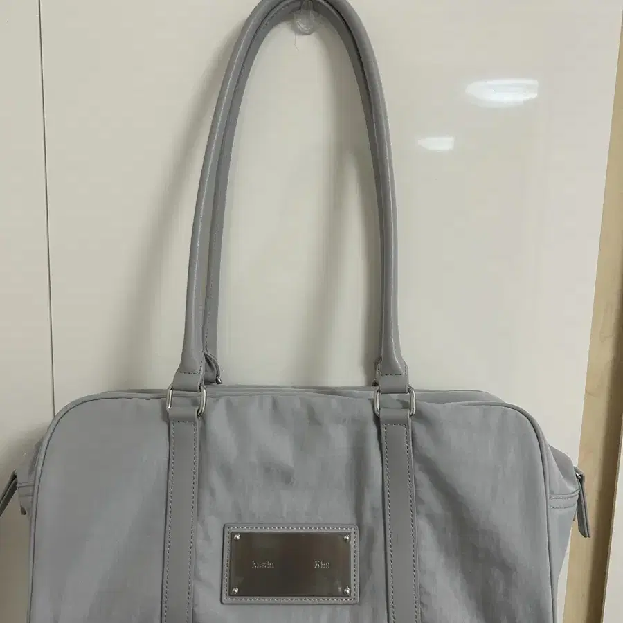 トートバッグ [MATINKIM]baby sporty tote bag in light gray SPORTY TOTE BAG IN LIGHT GREY - MATINKIM