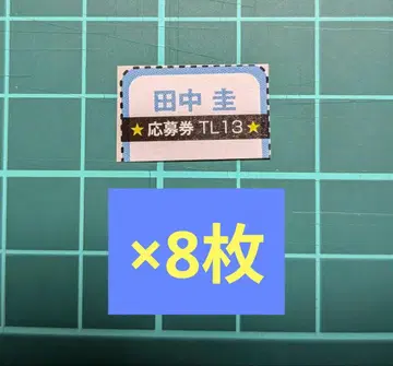 다나카 케이 TVLIFE 2025년 No.13 응모권