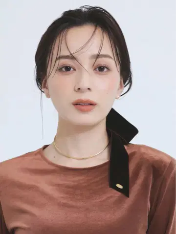 벨벳 리본 헤어 밴드 블랙