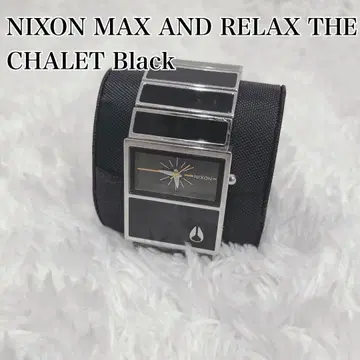 초레어 NIXON MAX AND RELAX THE CHALET Black