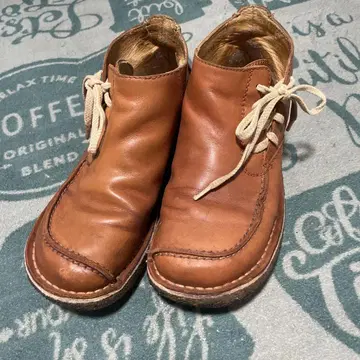 리걸 브라운 가죽 숏부츠 24.0cm