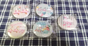 도쿄 디즈니 리조트 써니 써니 썸머 캔뱃지 칩과 데일 플라밍고
