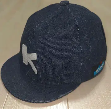 일본제 KAVU 빈티지 스타일 데님 숏브림 캡