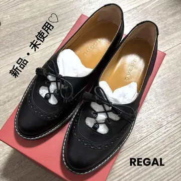 [새상품 미사용] REGAL 리갈 블랙 태슬 로퍼 22.5cm