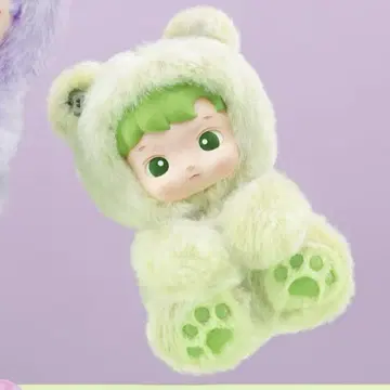 HACIPUPU Gummy Bear 봉제 인형 그린 애플