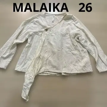 MALAIKA 말라이카 아이보리 랩 셔츠 자켓 26
