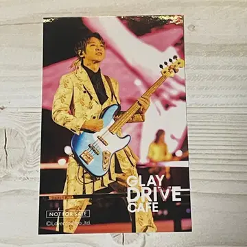 [ GLAY DRIVE CAFE ] 오리지널 스티커 JIRO