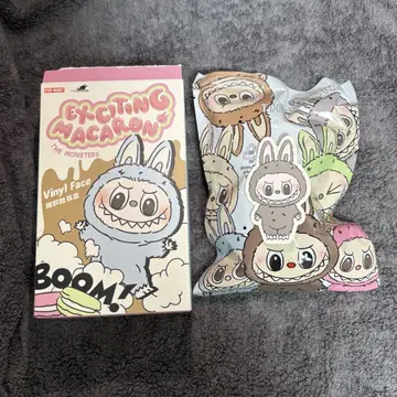 흥미진진한 마카롱 LABUBU 참깨 콩