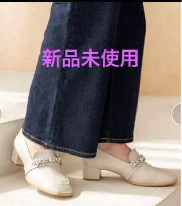 스퀘어투 4cm 로퍼 미사용 새상품
