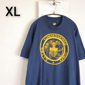 90s USA제 스크린 스타즈 티셔츠 네이비 US ARMY XL