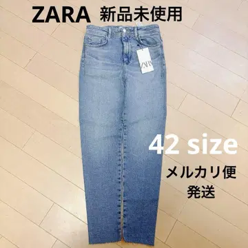 새상품 zara 하이 라이즈 스키니 데님 앵클 기장 42 사이즈