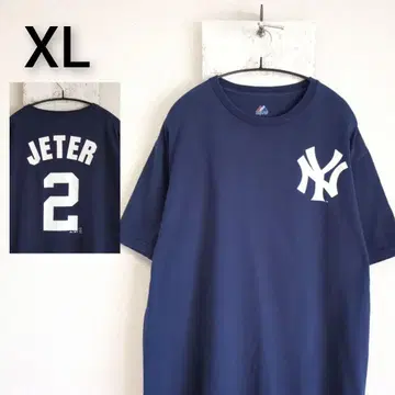 MLB 양키스 마제스틱 티셔츠 네이비 JETER XL