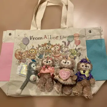 닷피 프렌즈 백 셰리 메이 봉제 인형 세트