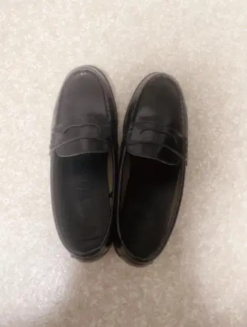 블랙 로퍼 22.0cm