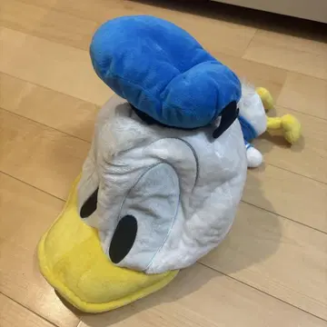 도널드 덕 모자형 봉제 인형