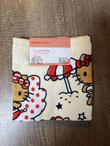 SANRIO 일광화상 키티 핸드 타월 2장 세트 커플 세트 인기 완판