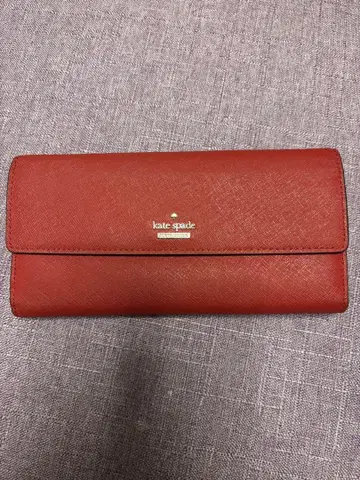 kate spade 레드 장지갑