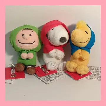 SNOOPY &you 마스코트 레인코트 스누피 찰리 우드