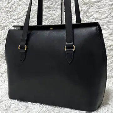 BALLY 발리 토트백 블랙 골드 금장 장식 숄더백