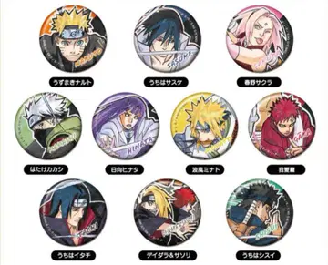 NARUTO 99 캔뱃지 CAN 배지 box 컴프 이타치 사스케