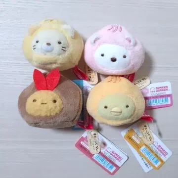 새상품 스미코구라시 손바닥 봉제 인형 두근두근 타피오카 편의점 고기만두