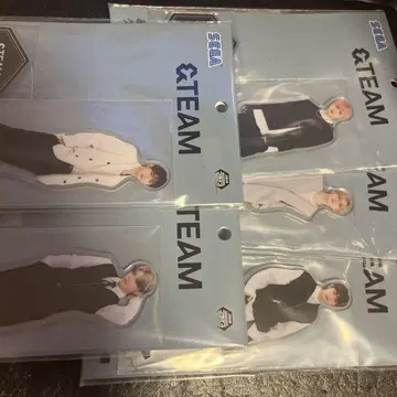 &TEAM 클리어 스탠드 아크릴 스탠드 5종 세트