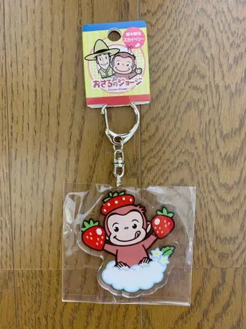 오자루의 조지 현지 도치기 한정판 아크릴 키링 미사용 새상품 레어