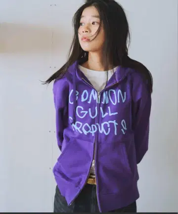 common gull products. 더블 지퍼 후드티