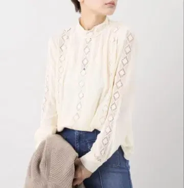 SLOBE IENA * 레이스 블라우스
