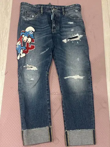 DSQUARED2 스머프 Sailor jeans size44