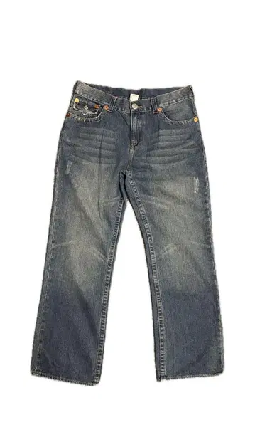 TRUE RELIGION BILLY 트루 릴리전 스트레이트 데님 자수