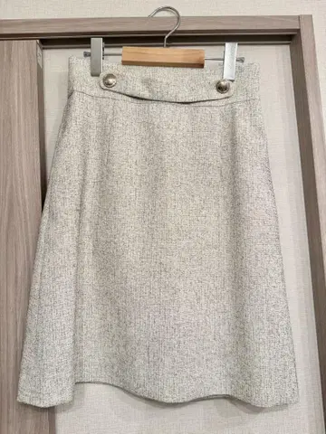 JILL by JILLSTUART 타이트 스커트 아이보리 그레이