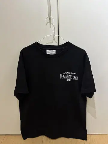 한국 부산 SOUND SHOP balansa 블랙 T셔츠